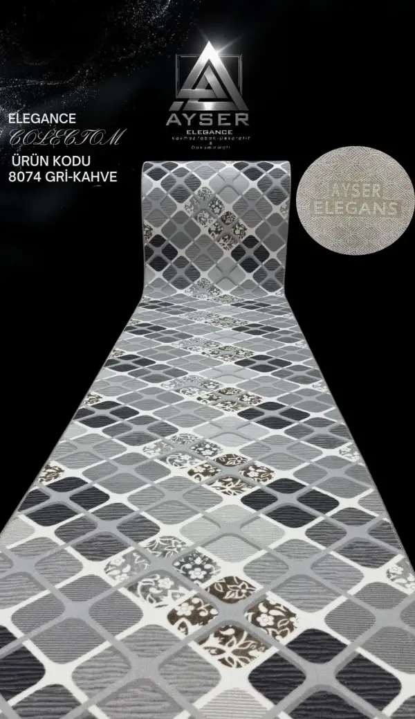 8074 GRİ-KAHVE 