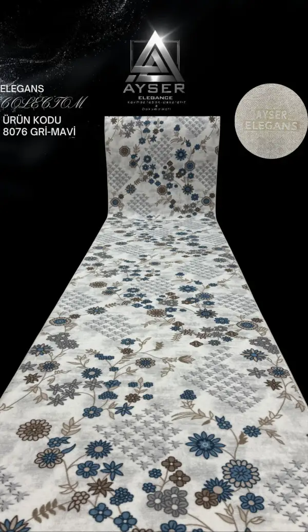 8076 GRİ-MAVİ 